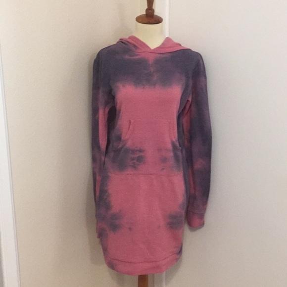 XS/S NWOT LOVE TANJANE Hoodie Dress AA11 - Picture 1 of 4